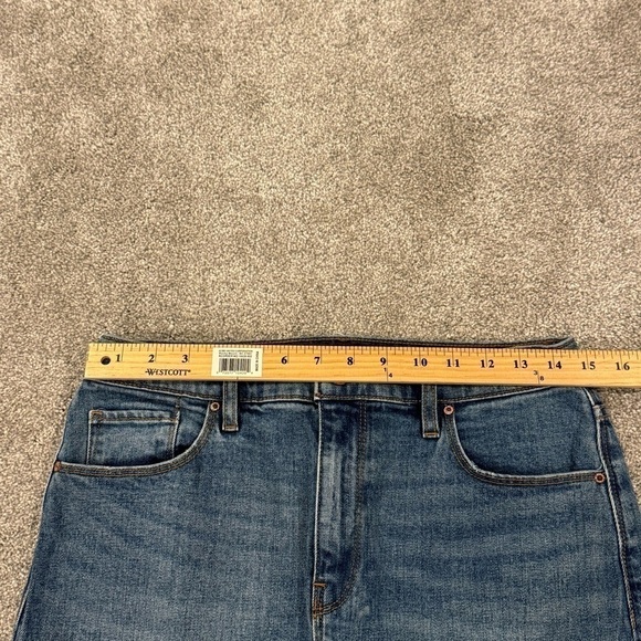 Hudson Denim Jean Mini Skirt Size 28 / 6 Like New - Picture 4 of 5